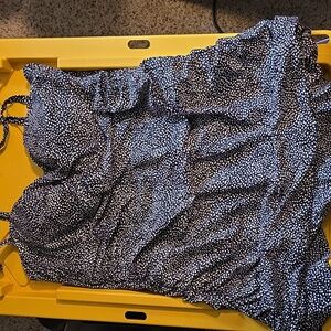 Swimsuits For All Black and White One Piece